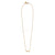 Five Diamond Gold Necklace-Necklaces-Yasuko Azuma-Pistachios