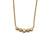 Five Diamond Gold Necklace-Necklaces-Yasuko Azuma-Pistachios