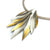 Floral Frond Necklace-Necklaces-Judith Neugebauer-Pistachios