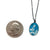 Floral Turquoise Pendant-Necklaces-Kelly Jean Conroy-Pistachios