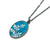 Floral Turquoise Pendant-Necklaces-Kelly Jean Conroy-Pistachios