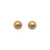 Gold Ball Stud Earring-Earrings-Bernd Schmid-Pistachios