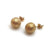 Gold Ball Stud Earring-Earrings-Bernd Schmid-Pistachios