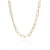 Gold Paperclip Chain Necklace-Necklaces-Petra Class-Pistachios