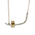 Gold Vermeil Perched Pair Necklace-Necklaces-Lisa Cimino-Pistachios