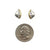 Gold and Silver CZ Studs-Earrings-Olaf Sagner-Pistachios