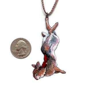 Hit and Run Pendant-Necklaces-Meghan Schmiedel-Pistachios