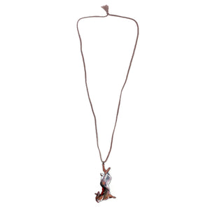 Hit and Run Pendant-Necklaces-Meghan Schmiedel-Pistachios