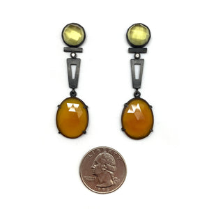 Honey Earrings-Earrings-Daphne Krinos-Pistachios