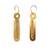 Interlocking Gold Vermeil Earrings-Earrings-Arek Wolski-Pistachios