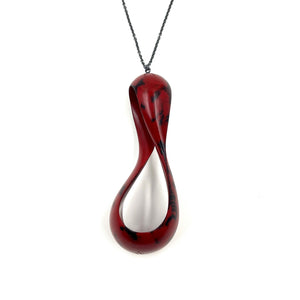 Joo Hyung Park - Hallow Confluence Necklace-Necklaces-Wearing Red: Ignite the Fire-Pistachios