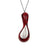 Joo Hyung Park - Hallow Confluence Necklace-Necklaces-Wearing Red: Ignite the Fire-Pistachios