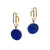 Lapis Link Hoops-Earrings-Emily Rogstad-Pistachios