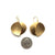 Layered Gold Leaf Drops- Large-Earrings-Oliwia Kuczynska-Pistachios