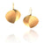 Layered Gold Leaf Drops- Large-Earrings-Oliwia Kuczynska-Pistachios