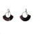 Magenta Tassel Sequin Earrings-Earrings-Giovanna Torrico-Pistachios