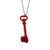 Mari Ishikawa - Unlocked (#1) Pendant-Necklaces-Wearing Red: Ignite the Fire-Pistachios