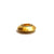 Medium Gold Topper - Plain-Rings-Manuela Carl-Pistachios