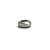 Medium Silver Topper - Plain-Rings-Manuela Carl-Pistachios