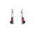 Michele Friedman - Memphis Hook Earrings-Earrings-Wearing Red: Ignite the Fire-Pistachios