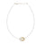 Minimal Mixed Circle Necklace-Necklaces-Manuela Carl-Pistachios