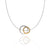 Minimal Mixed Circle Necklace-Necklaces-Manuela Carl-Pistachios