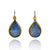 Moonstone and Gold Earrings-Earrings-Austin Titus-Pistachios