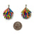 Multicolor Aluminum Cluster Earrings-Earrings-Eunseok Han-Pistachios