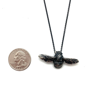 Naturalist Bee Necklace-Necklaces-Carin Jones-Pistachios