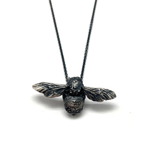 Naturalist Bee Necklace-Necklaces-Carin Jones-Pistachios