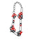 Nóra Tengely - Whole Part Necklace-Necklaces-Wearing Red: Ignite the Fire-Pistachios