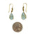 One of a Kind Aquamarine Drop Confetti Earrings-Earrings-Karin Jacobson-Pistachios