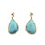 One of a Kind Turquoise Confetti Earrings-Earrings-Karin Jacobson-Pistachios