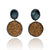 Oosik and Kyanite Earrings-Earrings-Carin Jones-Pistachios