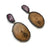 Oosik and Sapphire Earrings-Earrings-Carin Jones-Pistachios