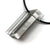 Op Art and Silver Reversible Rhombus Pendant-Necklaces-Jennifer Merchant-Pistachios