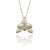 Orchid Necklace-Necklaces-Huiyu Chiu-Pistachios