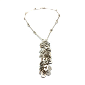 Oval Link Lariat Necklace-Necklaces-Elisa Bongfeldt-Pistachios