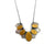 Oxidized Sterling Silver and 23k Gold Necklace-Necklaces-Austin Titus-Pistachios