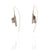 Papyrus Scroll Earrings - Silver-Earrings-Mariusz Fatyga-Pistachios