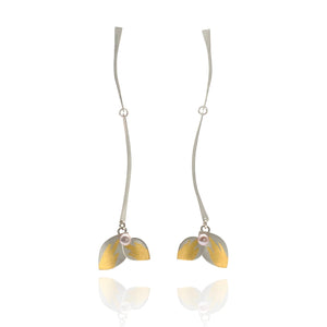 Pearl Dangle Earrings-Earrings-Judith Neugebauer-Pistachios