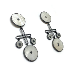 Pearl Icon Plus Earrings-Earrings-Emily Rogstad-Pistachios