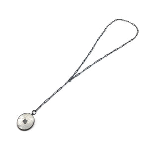 Pearl Lariat Necklace-Necklaces-Emily Rogstad-Pistachios