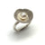 Pearl and Sterling Silver Ring-Rings-Sabine Müller-Pistachios