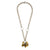 Petal and Chain Pendant-Necklaces-Judith Neugebauer-Pistachios