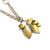 Petal and Chain Pendant-Necklaces-Judith Neugebauer-Pistachios