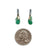 Petite Chrysoprase Dangle Earrings-Earrings-Heather Guidero-Pistachios