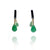 Petite Chrysoprase Dangle Earrings-Earrings-Heather Guidero-Pistachios