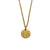 Petite Circle Pendant Necklace-Necklaces-Julia Cabral-Pistachios