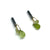 Petite Peridot Dangle Earrings-Earrings-Heather Guidero-Pistachios